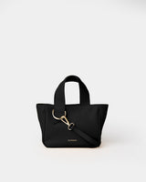 Aura Mini Black Hammered