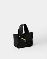 Aura Mini Black Hammered