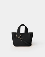 Aura Mini Black Hammered