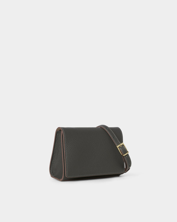 Isidora Mini Grigio Scuro Martellato